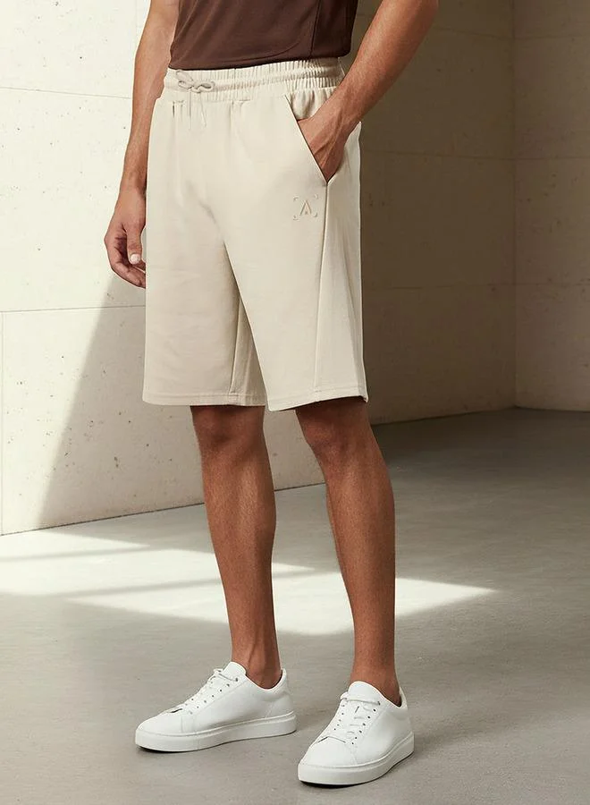 Men Panelled Performance Shorts